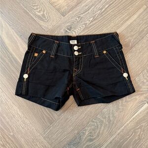 True Religion Black Women's Shorts size 27